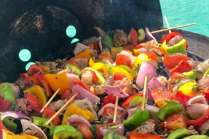 Bacalar Seven Color Lagoon Boat Adventure with Grill Option - Key Points