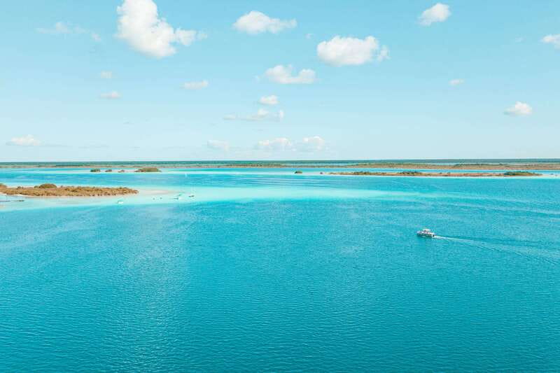 Bacalar Seven Color Lagoon Boat Excursion from Costa Maya - The Boat Tour on Bacalar Lagoon