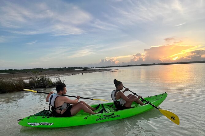 Bacalar Sunrise in Kayak - Key Points