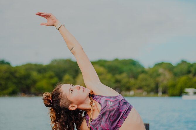 Bacalar Yoga Class on Floating Platform in Laguna - How the Sunrise Yoga on a Water Platform is Set Up