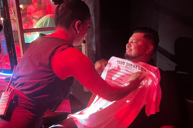 Bachelor Crawl- Cabo San Lucas- Free T-Shirt party checklist - Señor Frogs: Crazy Shows and Unique Entertainment