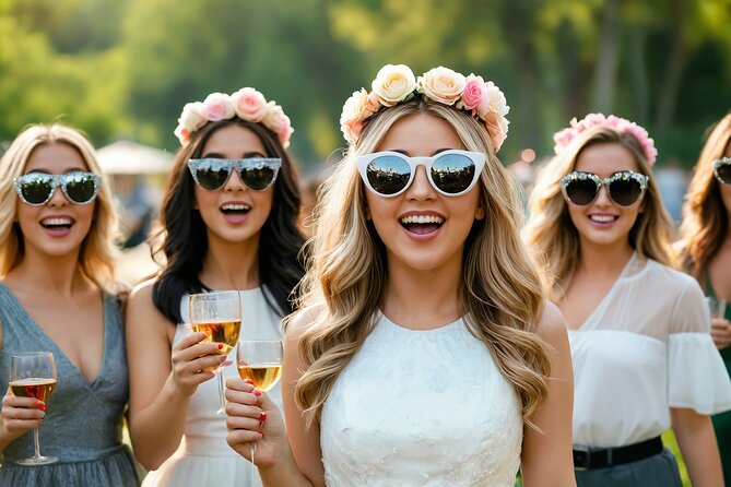 Bachelorette Royal Bar Crawl through South Slope District - Enjoying Food, Drinks, and Swag Along the Route