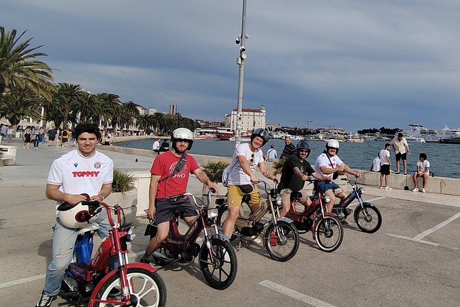 Back to the 80s Unique Vintage Tomos Moped Tour Split - The Breathtaking Kasjuni Beach Viewpoint