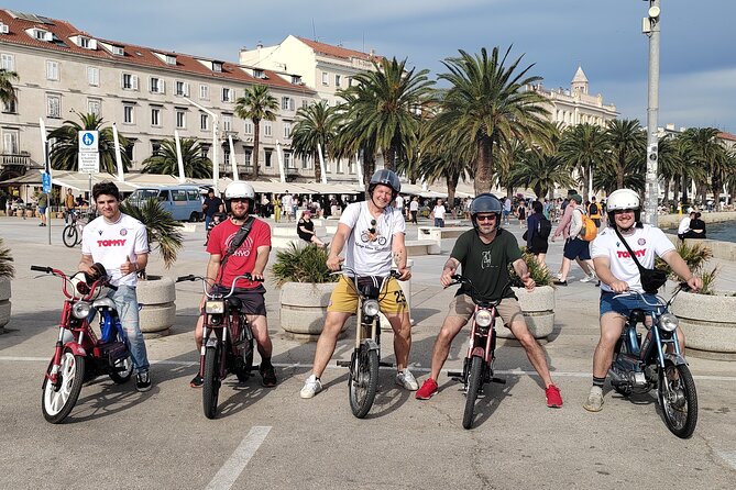Back to the 80s Unique Vintage Tomos Moped Tour Split - Exploring the Historic Core: Diocletian Palace and Republic Square