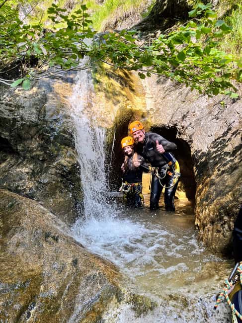 Bad Ischl: Canyoning Adventure for Beginners and Families - The Guide and Multilingual Support