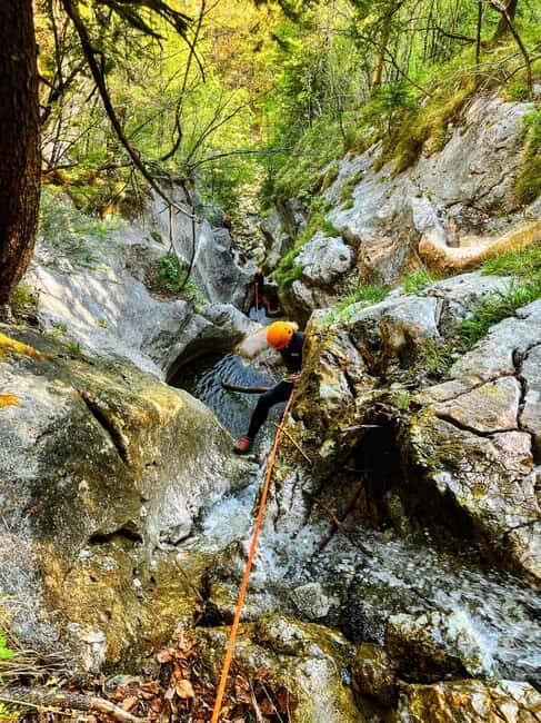 Bad Ischl: Canyoning Tour With Epic Rappels in Salzkammergut - The Return Hike and Post-Adventure Relaxation