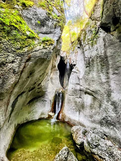 Bad Ischl: Canyoning Tour With Epic Rappels in Salzkammergut - Logistics: Meeting Point, Group Size, and Equipment