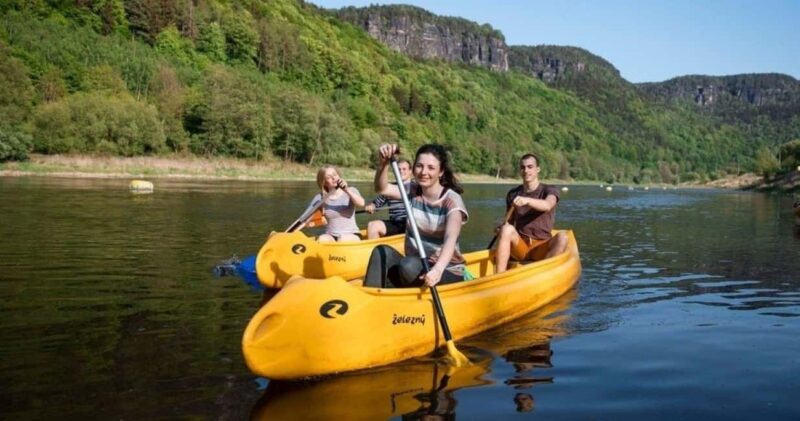 Bad Schandau: Bike and Canoe Tour to Dín - Discover the Unique Bike and Canoe Tour from Bad Schandau to Decin