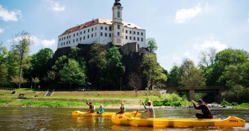 Bad Schandau: Bike and Canoe Tour to Dín - Cycling Along the Elbe River to Dín in Czechia