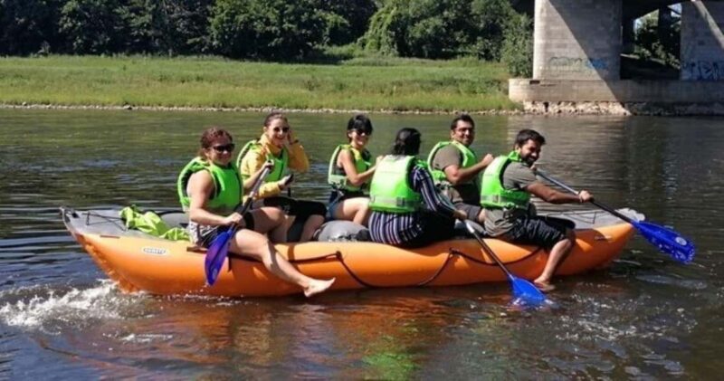 Bad Schandau: Bike and Raft Tour to Dín - Cycling Along the Elbe River to Dín