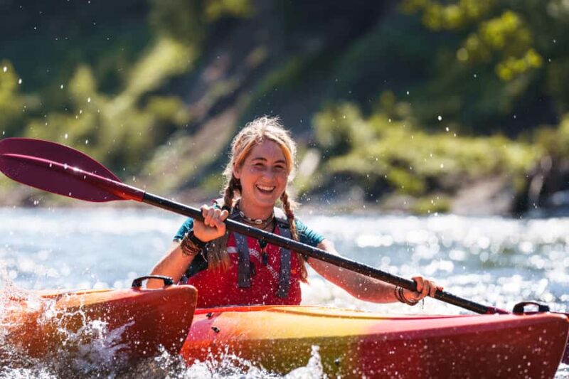 Baie-St-Paul Charlevoix, Descent of the Gouffre River The Family 8km - Experience a Relaxing 8 km Kayak Journey on the Gouffre River in Charlevoix