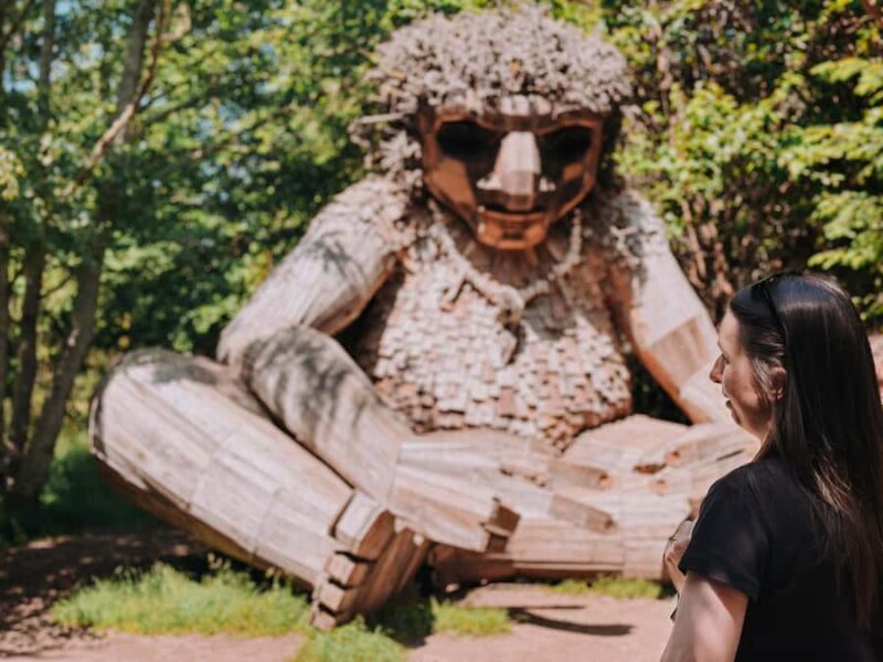 Bainbridge Island Discovery Tour - Encountering Pia the Peacekeeper Troll and Artistic Installations