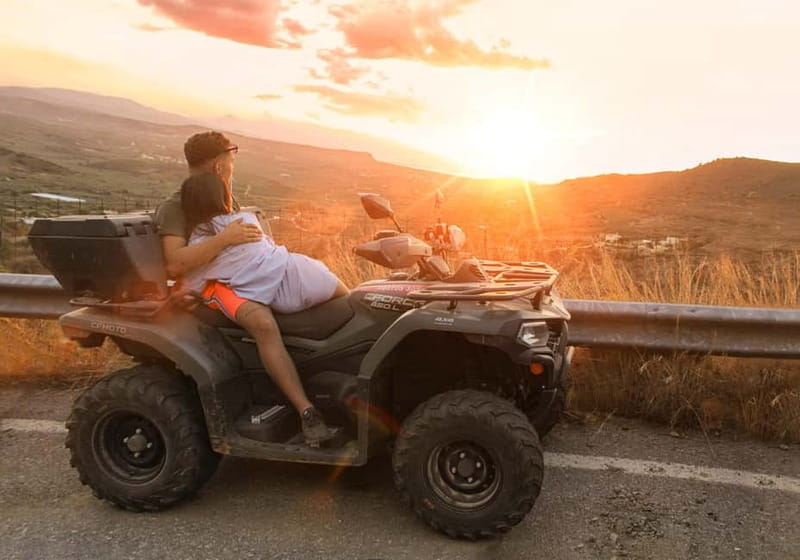 Bali Rethymno Panormo half day quad safari adventure - Cross-Country Driving Through Olive Groves and Vineyards