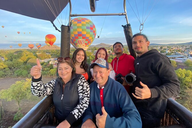 Balloon flight in Teotihuacán from Mexico City - The Stops and Scenic Highlights