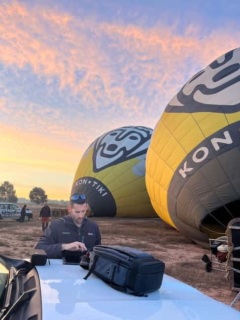 Balloon flight: panoramic view of Montserrat and Transport from Barcelona - Return Journey and Final Stop at Hotel Regina