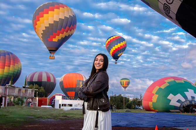 Balloon flight + pick up in CDMX + Breakfast in Cave + Teotihuacan - Starting Point and Transportation from Mexico City