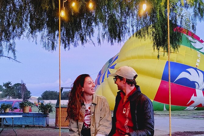 Balloon Flight with Breakfast and Transportation in Teotihuacan - Enjoying Breakfast Inside La Cueva