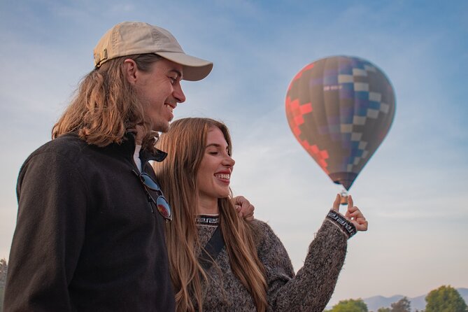 Balloon Flight with Natural Cave Breakfast and Round Trip - Free Self-Guided Tour of Teotihuacan Pyramids