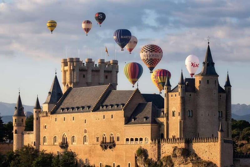 Balloon ride over Segovia - Starting Point Near the General Hospital of Segovia