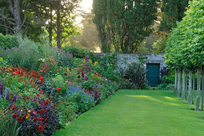 Ballymena: Walled Garden and Woodland Walk Entry Ticket - Viewing the Garden from the Top for the Best Panoramas
