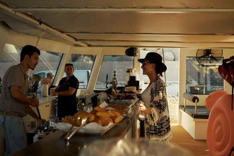 Balos & Gramvousa Catamaran Trip: Meals, Drinks & Transfer - Exploring Gramvousa Island’s Wild Shores