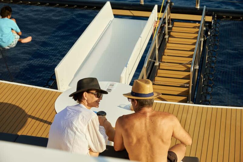 Balos & Gramvousa Catamaran Trip: Meals, Drinks & Transfer - Water Activities and Onboard Entertainment