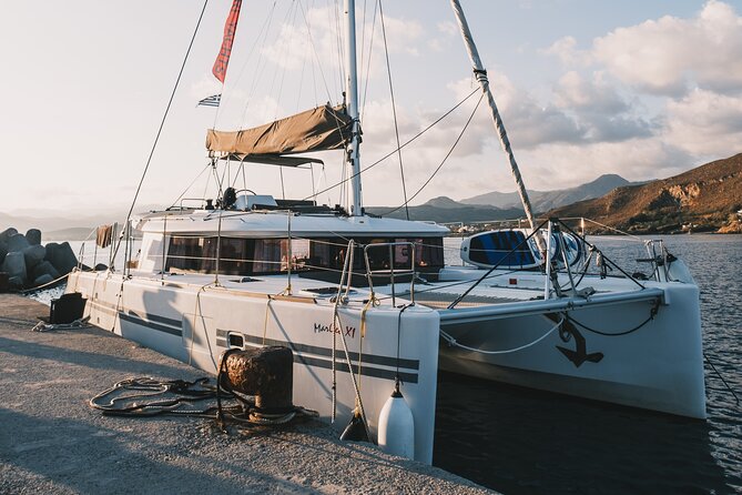 Balos & Gramvousa Luxury Catamaran Sailing Cruise from Kissamos - The Luxurious 7.5-Hour Catamaran Experience