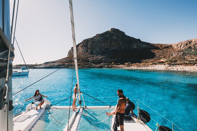 Balos & Gramvousa Luxury Catamaran Sailing Cruise from Kissamos - Exploring Gramvousa Island and Its Historic Charm