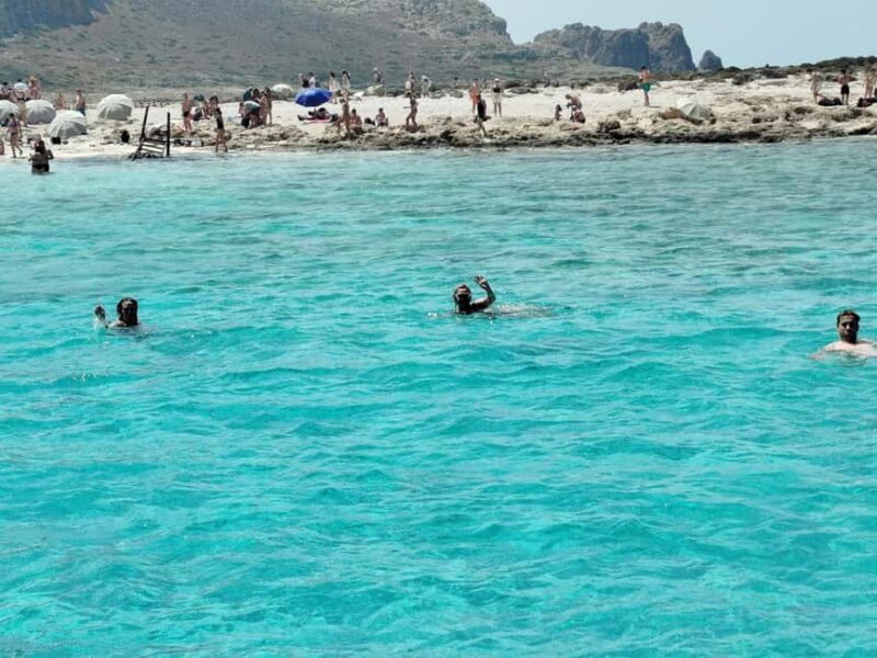 Balos: Private cruise to the famous lagoon of Balos - The Sailing Experience and Optional Activities