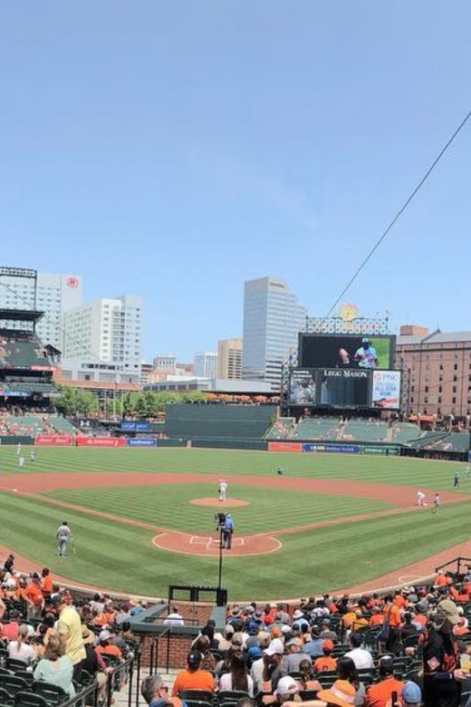 Baltimore: Baltimore Orioles Baseball Game at Oriole Park - Experience the Excitement of a Baltimore Orioles Baseball Game at Oriole Park
