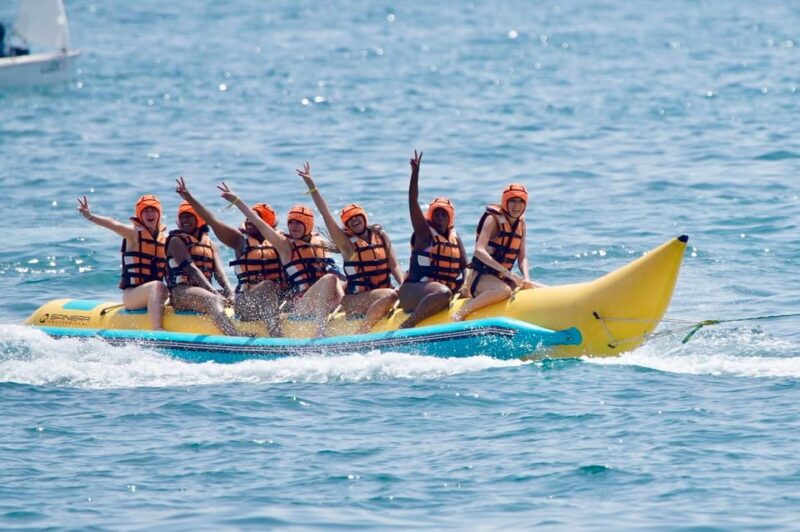 Banana Boat Barcelona - Thrilling Banana Boat Adventure in Barcelona for $40