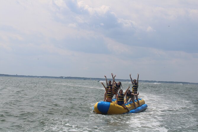 Banana Boat Rides in Ocean City, MD - Suitable for Different Age Groups and Paces