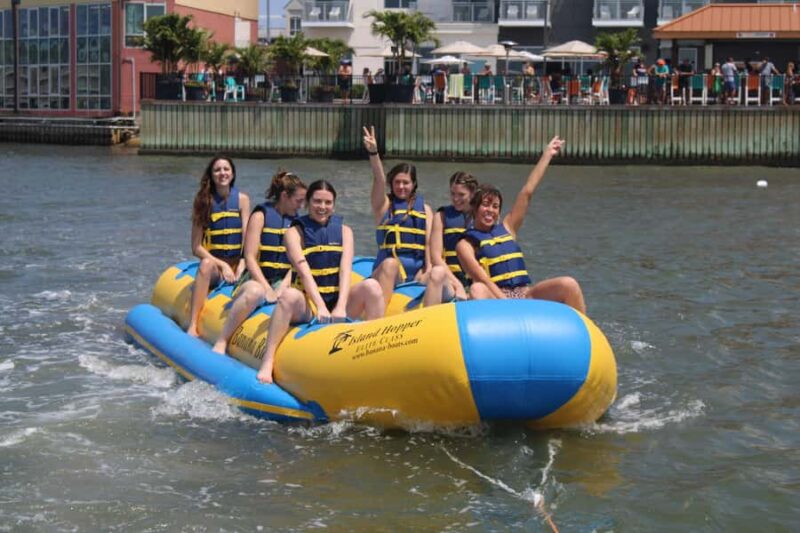 Banana Boat Rides in Ocean City, MD - Exciting 20-Minute Banana Boat Rides in Ocean City, MD