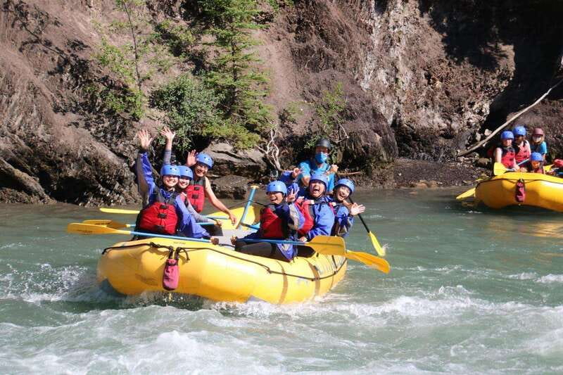 Banff: Afternoon Kananaskis River Whitewater Rafting Tour - The Scenic Starting Point at Nakoda Lakeside Lodge