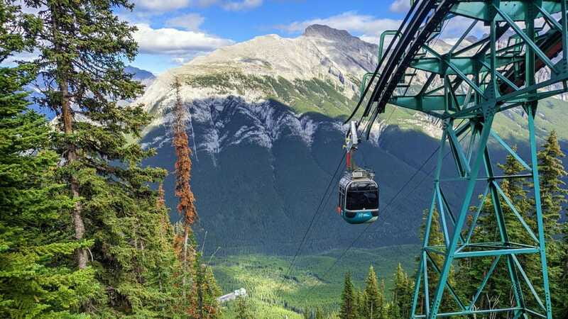 Banff: Gondola Cave Basin, Johnston Canyon & Lake Minnewanka - Bow Falls and Surprise Corner: Iconic Banff Landmarks