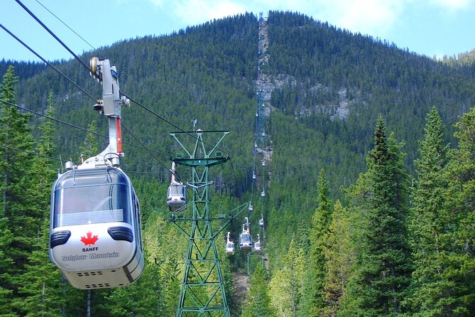 Banff: Gondola, Hot Spring and Three Lakes Tour - The Banff Gondola to Sulphur Mountain for Panoramic Views