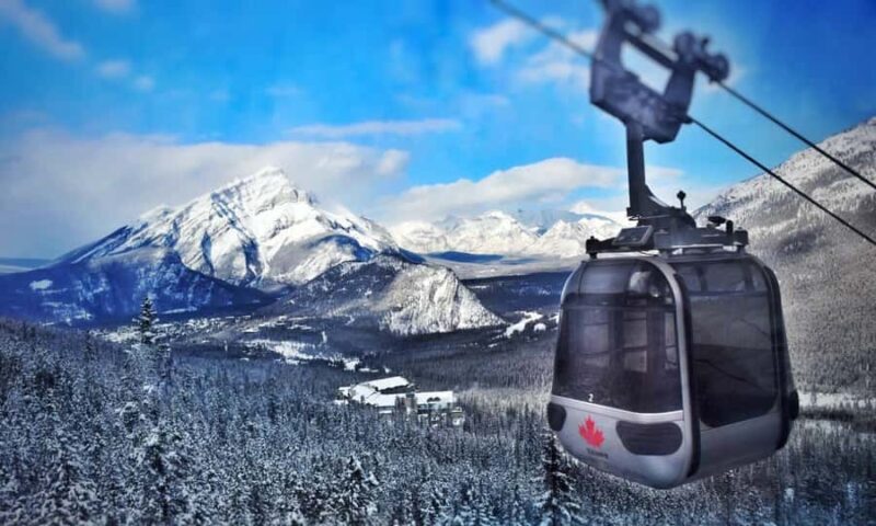 Banff Gondola, Hot Springs, Banff Tour breakfast included - The Tour Starts with Convenient Pickup from Multiple Calgary Locations