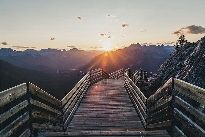 Banff Gondola Hot Springs Bow Falls and Three Lakes tour - Scenic Ride Up Sulphur Mountain on the Banff Gondola
