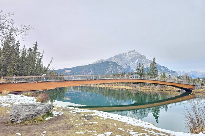 Banff, Icefield Pkwy Full Day Winter Wonderland Private Tour - Crowfoot Glacier: A Snowy Glacier Viewpoint