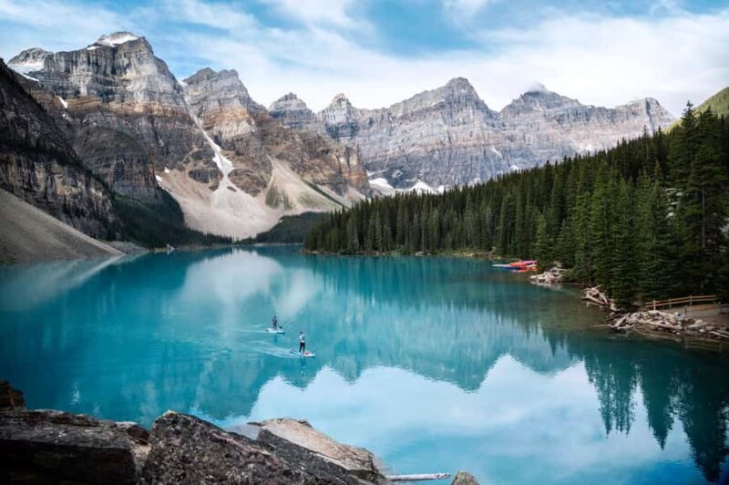 Banff Lake Louise Moraine, Emerald Glacier, Peyto & Bow Lake - Notable Stops and Scenic Passes
