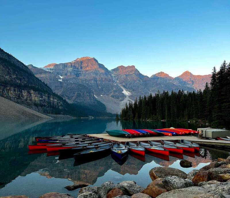 Banff - Lake Louise Moraine Lake and Icefields Parkway Tour - A Scenic Full-Day Tour Through Alberta’s Natural Wonders for $151