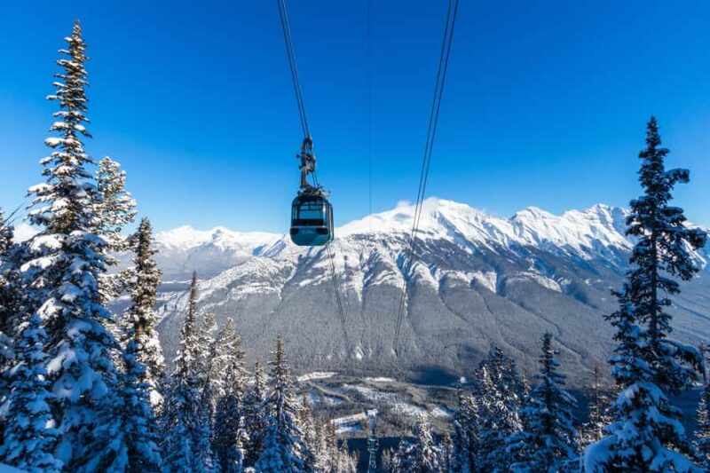 Banff: Majestic Holiday Tour From Calgary - The Banff Gondola Ride: Spectacular Mountain Views