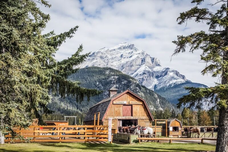 Banff National Park: 1-Hour Bow River Horseback Ride - Scenic Banff Horseback Ride with Mountain and River Views