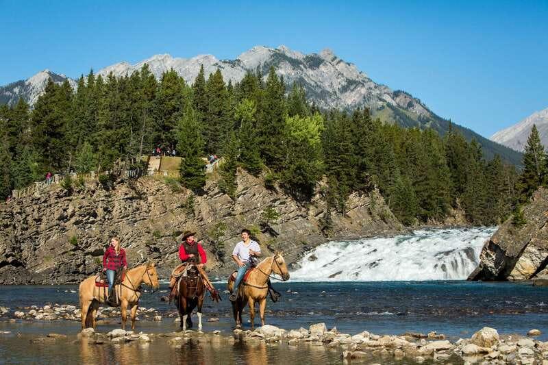 Banff National Park: 1-Hour Spray River Horseback Ride - Scenic Route: From the Corrals to Bow Falls