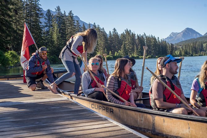 Banff National Park Big Canoe Tour - The Tour Includes Light Refreshments and Final Reflection
