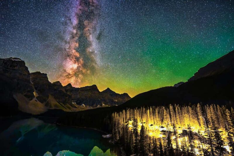 Banff or Moraine Lake: Night Tour with possible Stargazing - Key Points