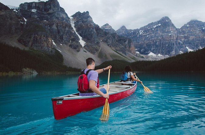 Banff Private Lake Tour: Moraine, Louise, Peyto & Emerald - Witnessing the Wolf-Shape of Peyto Lake