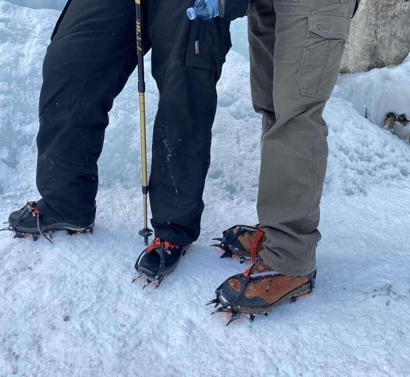 Banff: WILD ICE Winter Adventure - Ice Cleat Included - Scenic Locations Chosen by Experienced Guides