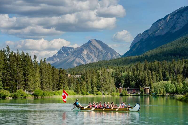 Banff: Wildlife on the Bow | Big Canoe Tour - The Big Canoe Experience on the Bow River