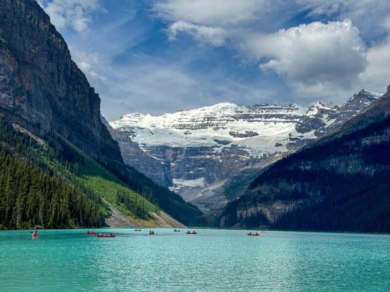 Banff:Lakes: Louise, Moraine, Emerald; Canyon & Bridge - Key Points